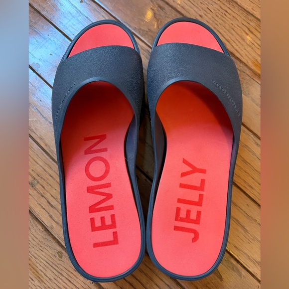 Lemon Jelly Sunny Platform Heels 37 6.5/7 - Picture 9 of 11